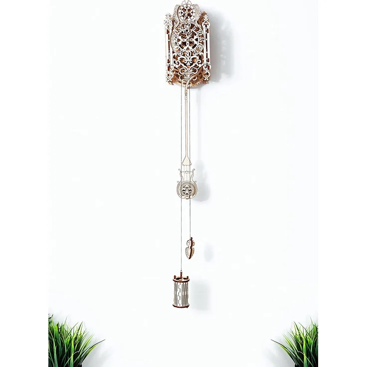 modellbausatz Royal Clock Holz natur 126 Teile – Bild 8