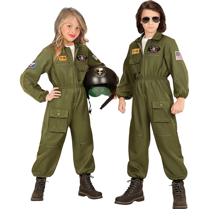 Widmann - Kinderkostüm Kampfjet Pilot – Bild 1
