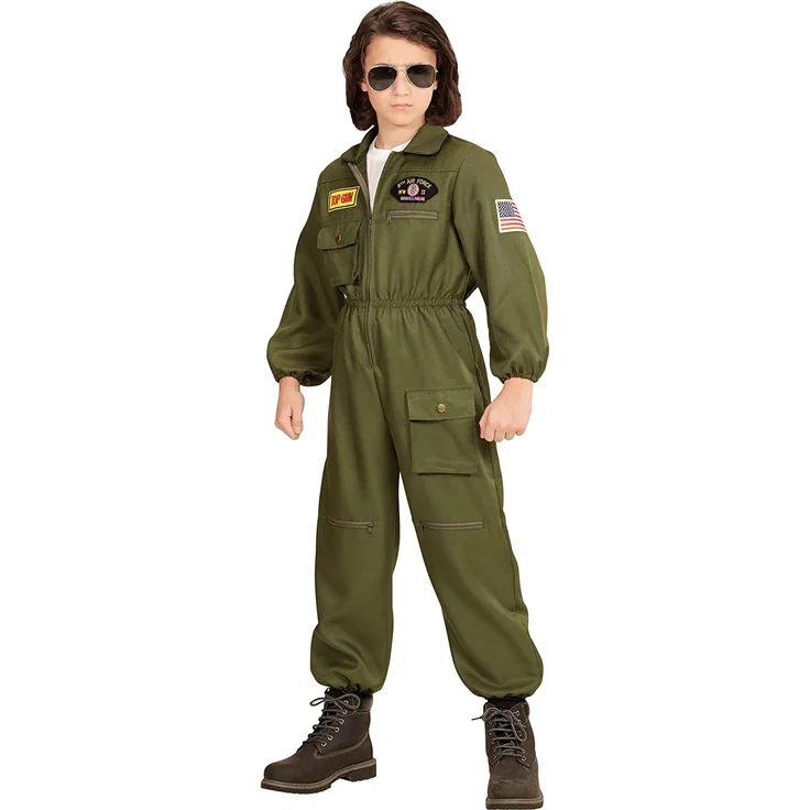 Widmann - Kinderkostüm Kampfjet Pilot – Bild 4