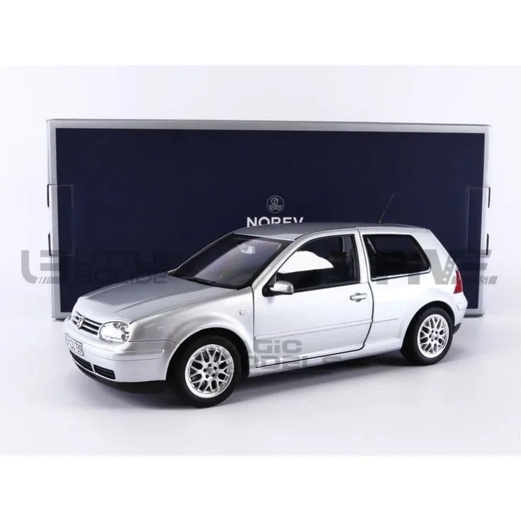 Norev 188570 VW Golf GTI 1998 - Silber - 1:18 - Standmodell - Neu