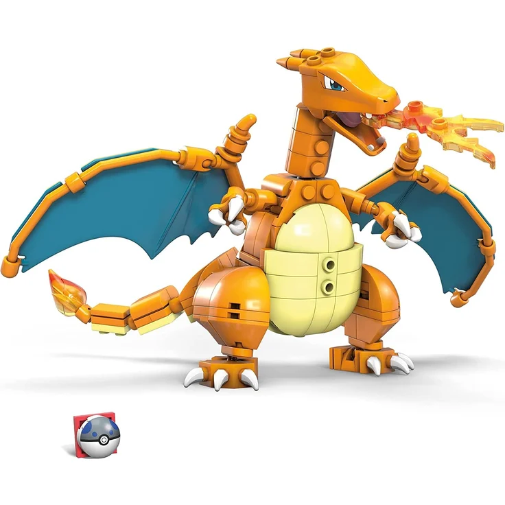 Mattel GWY77 Mega Construx Pokémon Charizard Glurak – Bild 11