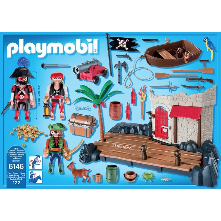 Playmobil 6146 - Super Set Piratenfestung – Bild 3