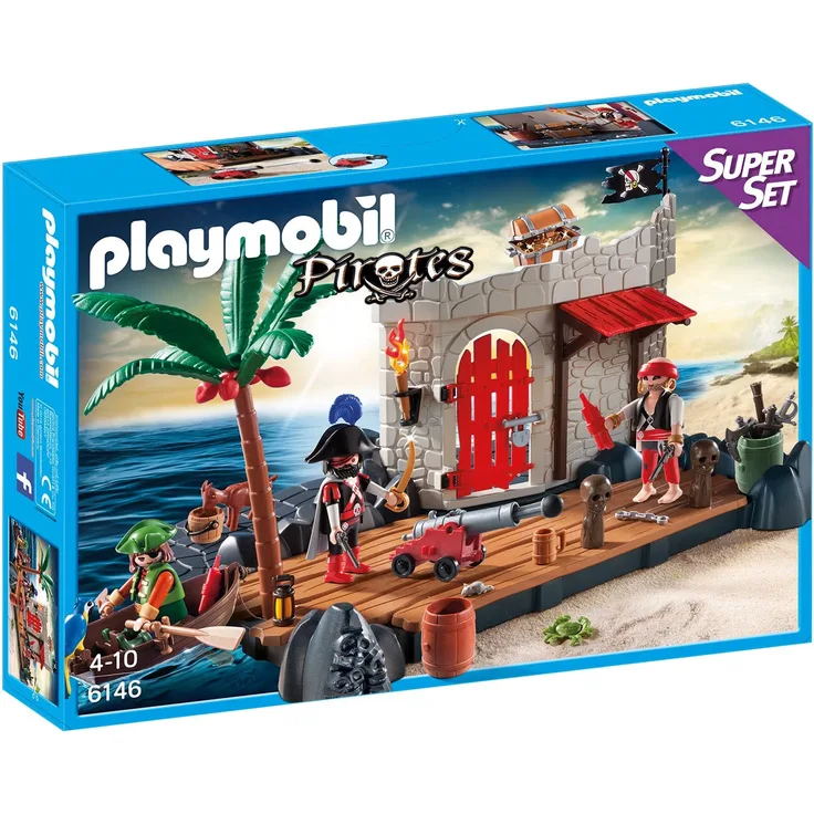 Playmobil 6146 - Super Set Piratenfestung