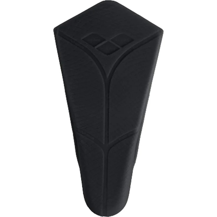 arena Unisex Wettkampf Trainingsflossen Kurzflossen Powerfin zur Verbesserung der Beintechnik, Black-Silver (51), 33-34 – Bild 3