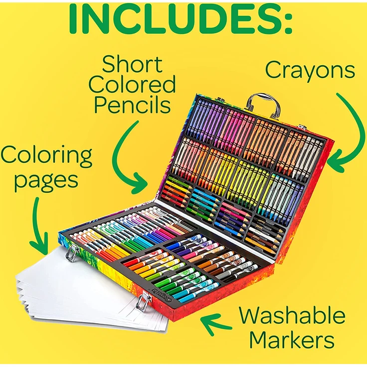 Crayola 04-2532 Inspiration Art Fall, Bastelset -140 Stück - Sortiert – Bild 5