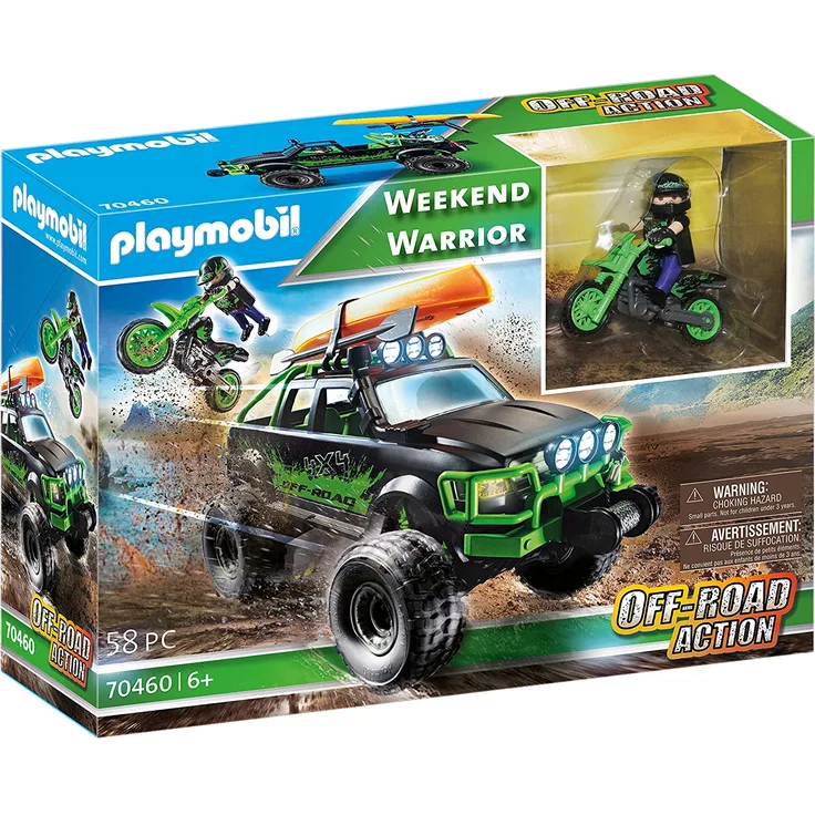 Playmobil Offroad Action 70460 'Weekend Warrior', 58 Teile, ab 6 Jahren