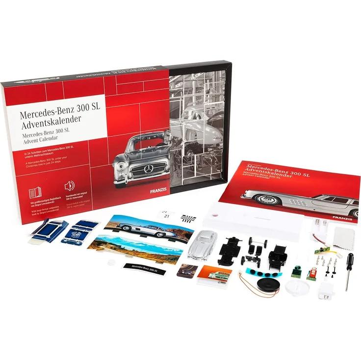 Franzis: Adventskalender Mercedes-Benz 300 SL – Bild 4