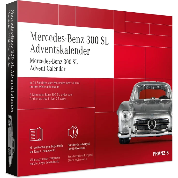 Franzis: Adventskalender Mercedes-Benz 300 SL – Bild 1
