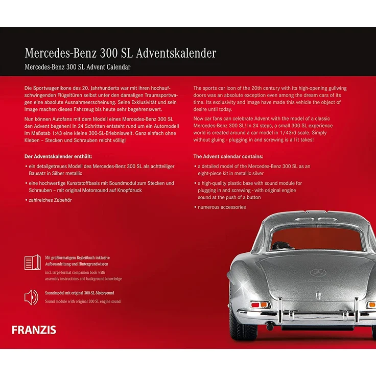 Franzis: Adventskalender Mercedes-Benz 300 SL – Bild 2