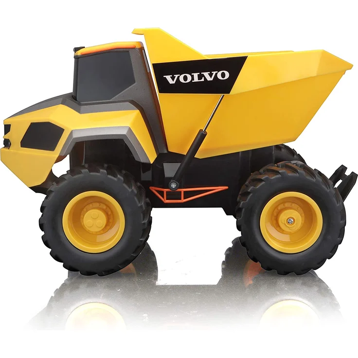 Maisto Tech R/C Volvo A25 Hauler: Ferngesteuerter Kipper mit Kippfunktion, mit Stick-Controller, ab 8 Jahren, 30 cm, gelb (582056) – Bild 13