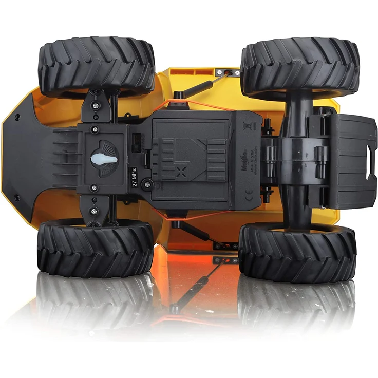 Maisto Tech R/C Volvo A25 Hauler: Ferngesteuerter Kipper mit Kippfunktion, mit Stick-Controller, ab 8 Jahren, 30 cm, gelb (582056) – Bild 11