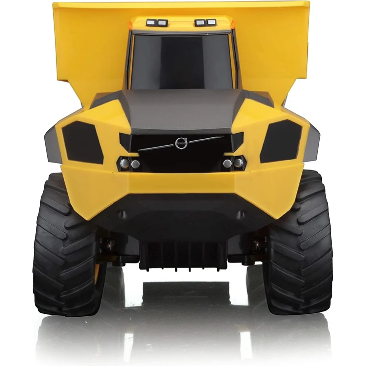 Maisto Tech R/C Volvo A25 Hauler: Ferngesteuerter Kipper mit Kippfunktion, mit Stick-Controller, ab 8 Jahren, 30 cm, gelb (582056) – Bild 2