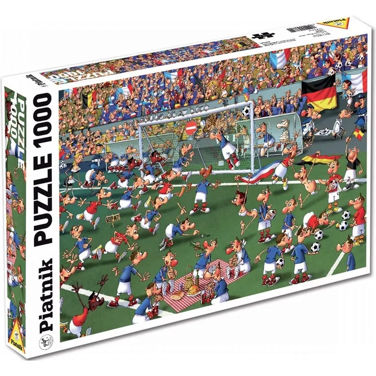 Piatnik 537349 - Fußball, 1000 Teile Puzzle
