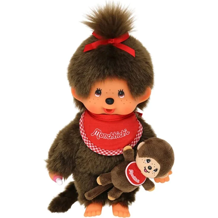 Monchhichi Girl + Mini Monchhichi – Bild 2