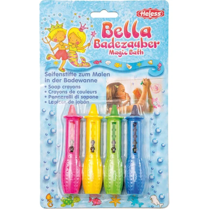 Seifenmalstifte für die Badewanne