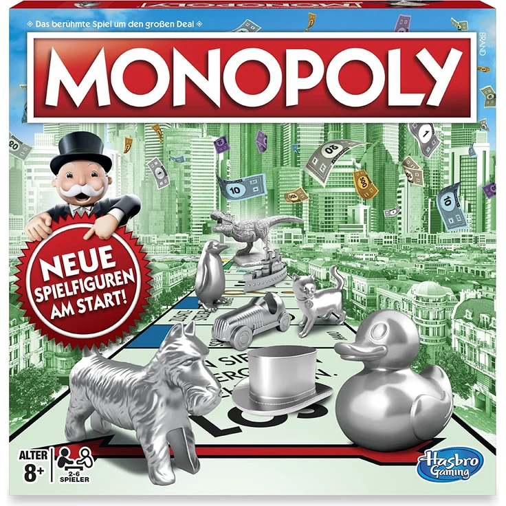 Hasbro 'Monopoly Game' Brettspiel, ab 8 Jahren, 2 - 6 Spieler, 90 min Spielzeit – Bild 3