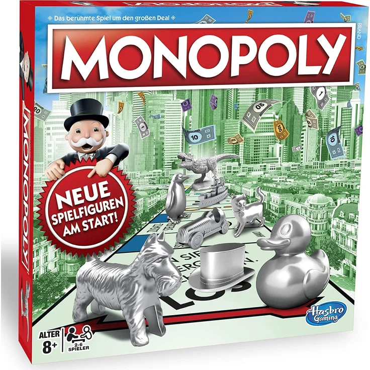 Hasbro 'Monopoly Game' Brettspiel, ab 8 Jahren, 2 - 6 Spieler, 90 min Spielzeit – Bild 6