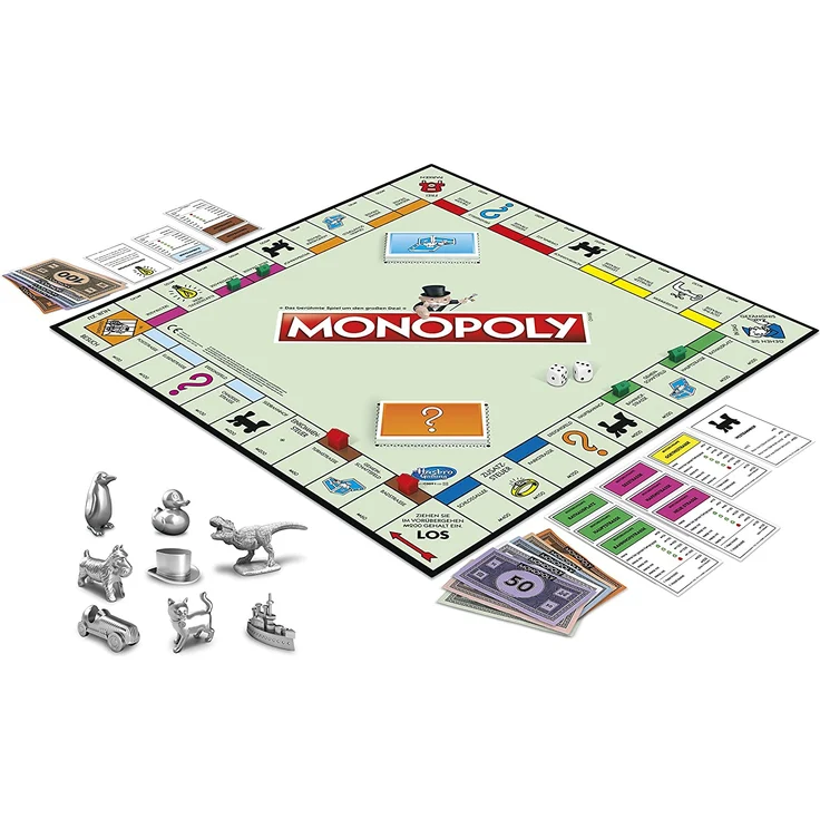 Hasbro 'Monopoly Game' Brettspiel, ab 8 Jahren, 2 - 6 Spieler, 90 min Spielzeit – Bild 2