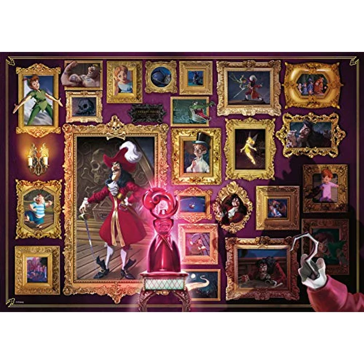 Ravensburger Puzzle 1000 Teile Villainous Captain Hook - Preisvergleich – Bild 3