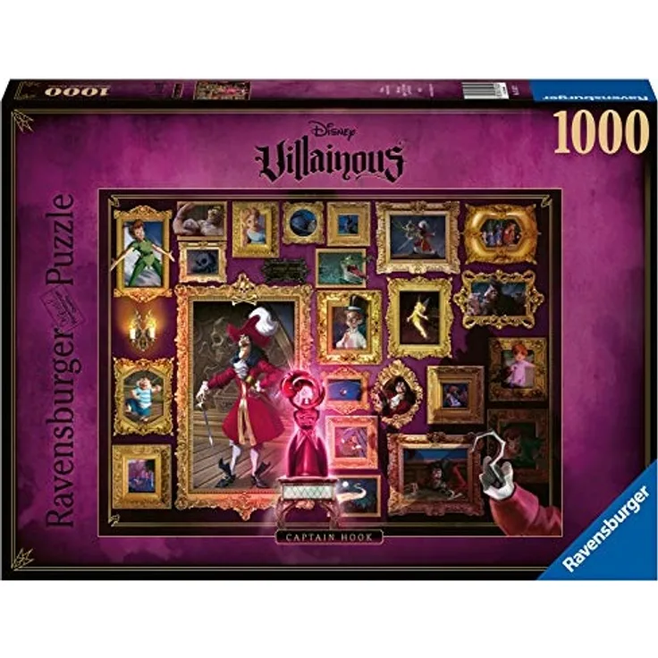 Ravensburger Puzzle 1000 Teile Villainous Captain Hook - Preisvergleich
