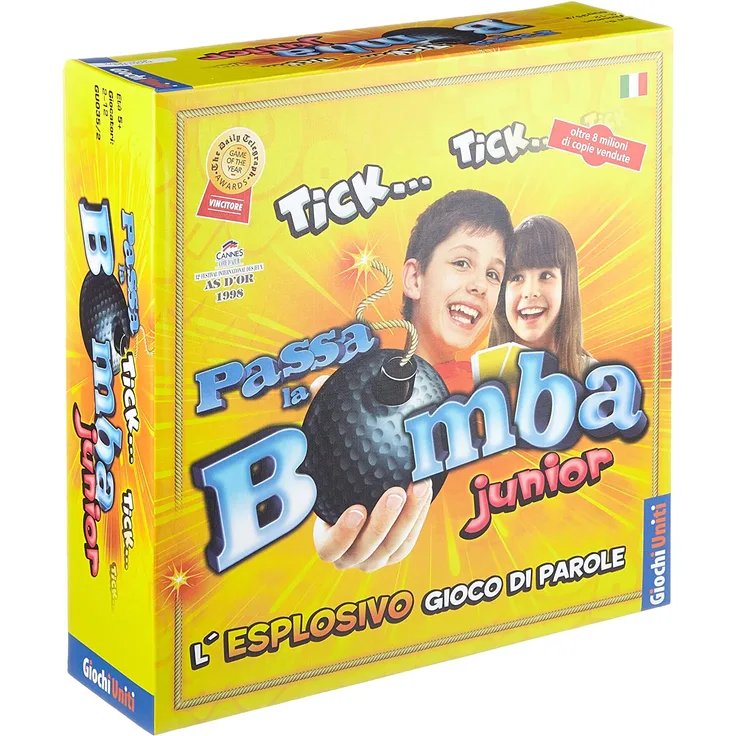 Giochi Uniti Passa der Pumpe Junior – Brettspiel (in Italienischer Sprache) [Import Italien]