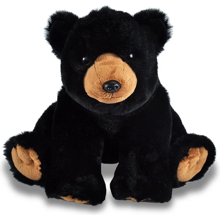 Wild Republic 10901 Plüsch Schwarzbär, Cuddlekins Kuscheltier, Plüschtier, 30 cm – Bild 2