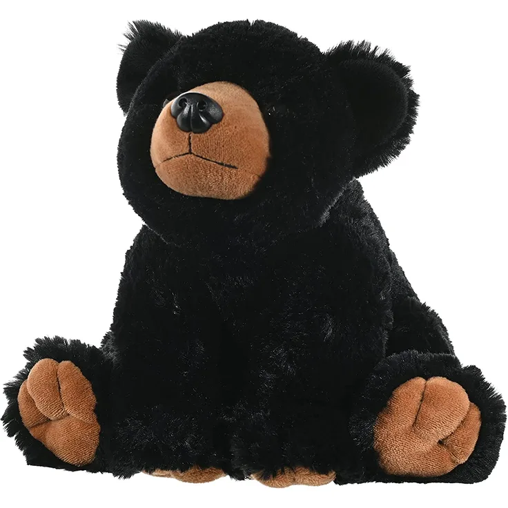 Wild Republic 10901 Plüsch Schwarzbär, Cuddlekins Kuscheltier, Plüschtier, 30 cm