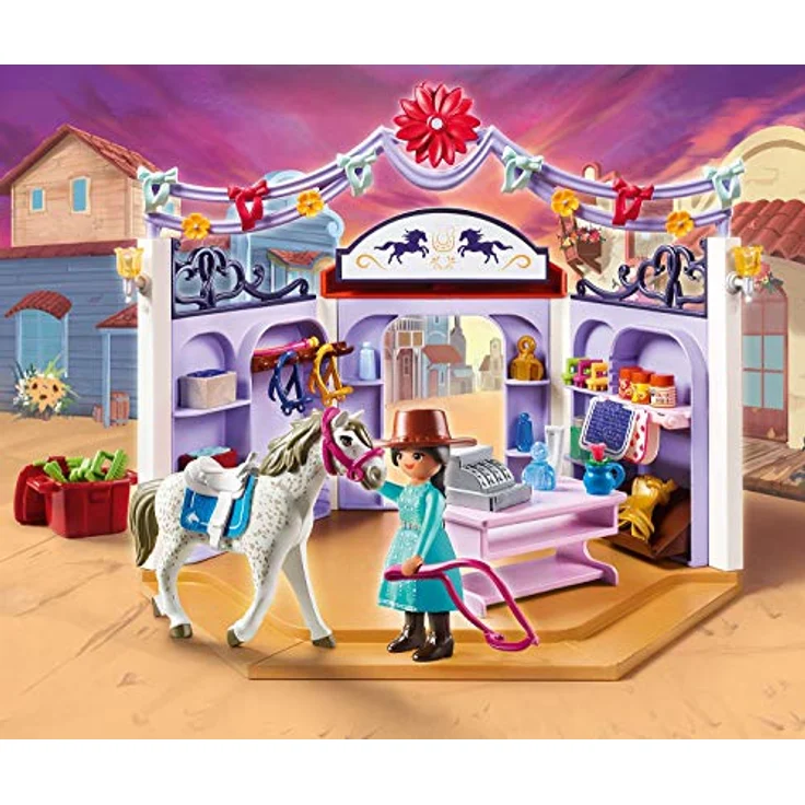 Playmobil Spirit Riding Free 70695 'Miradero Reitladen', 92 Teile, ab 4 Jahren – Bild 3