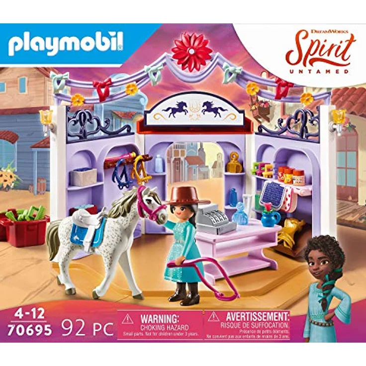 Playmobil Spirit Riding Free 70695 'Miradero Reitladen', 92 Teile, ab 4 Jahren – Bild 5