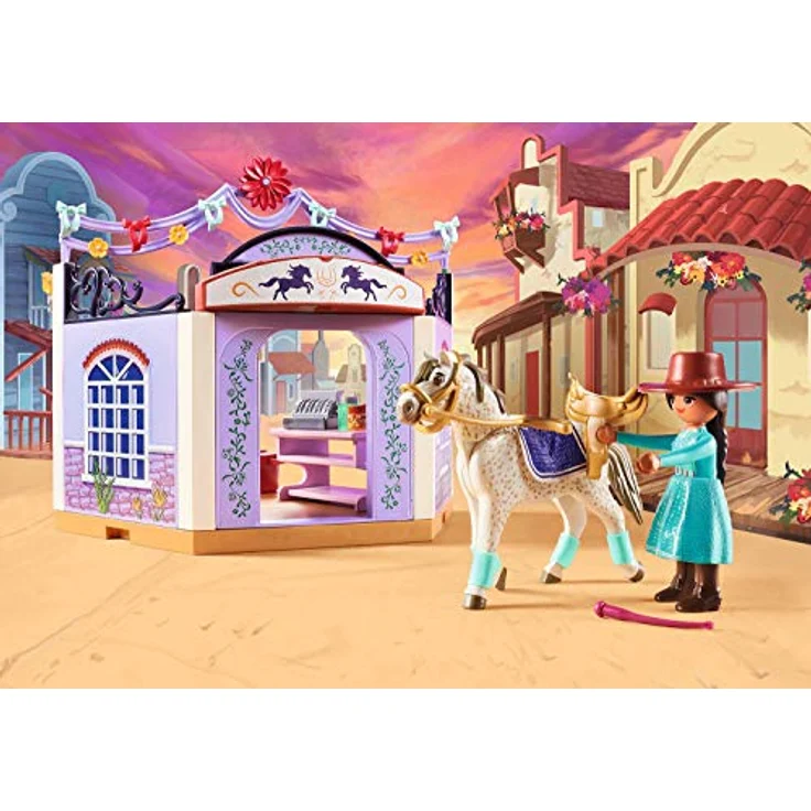Playmobil Spirit Riding Free 70695 'Miradero Reitladen', 92 Teile, ab 4 Jahren – Bild 4