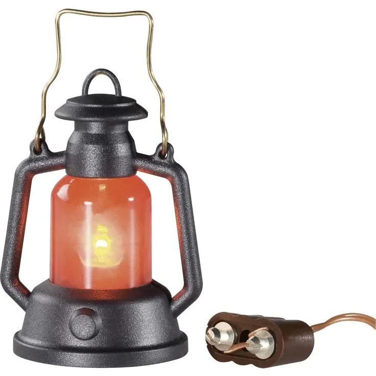 Kahlert Licht 20444 Puppenhauszubehör, schwarz, rot