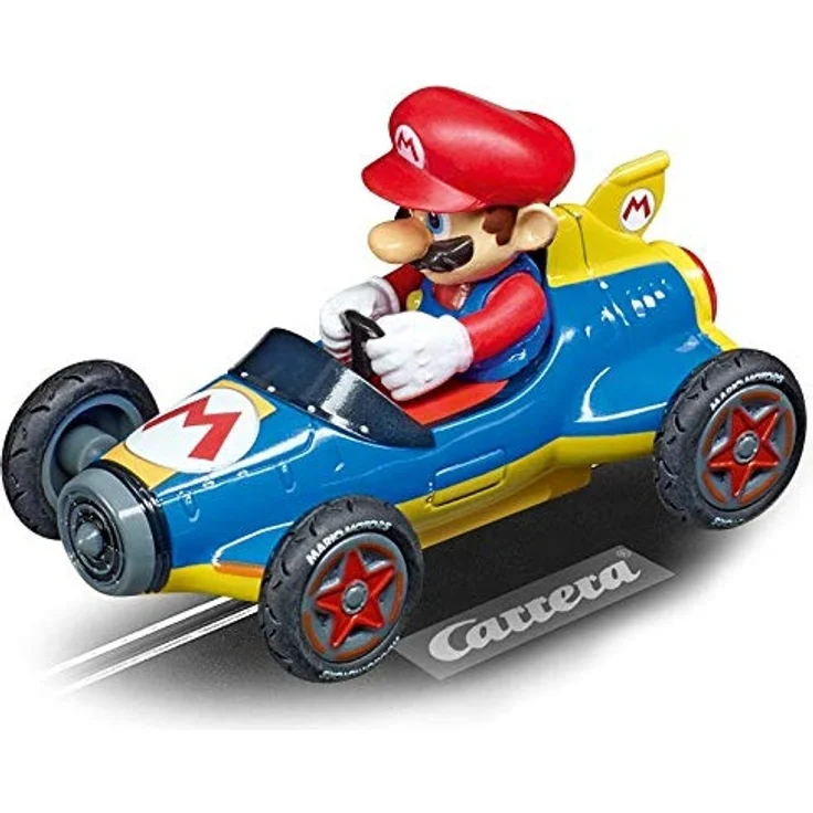 Carrera 20062492 GO!!! 'Nintendo Mario Kart Mach 8', Autorennbahn-Set, 5,3 Meter Streckenlänge, mit Mario & Luigi Spielzeugautos, für 2 Spieler, ab 6 Jahren - Preisvergleich – Bild 3