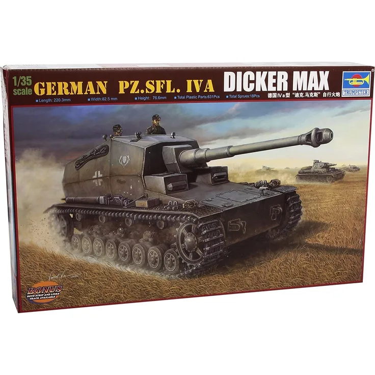 Trumpeter 00348 German Pz. Sfl. IVa Dicker Max