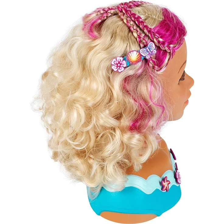 Frisier und Schminkkopf Mariella + Zubehör 33cm – Bild 6