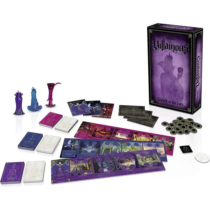 Ravensburger 26290 - Disney Wicked to The core Kinder & Erwachsene ab 10 Jahren, als Stand-Alone oder Erweiterung Villainous Strategiespiel – Bild 2