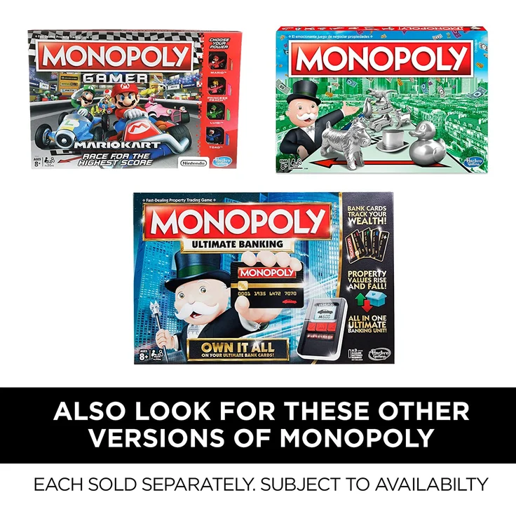 Hasbro Gaming Monopoly Cheaters Edition Family Game – Bild 7