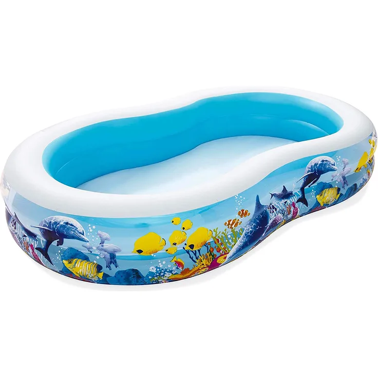 Bestway Family Pool Sea Ground, 262 x 157 x 46 cm