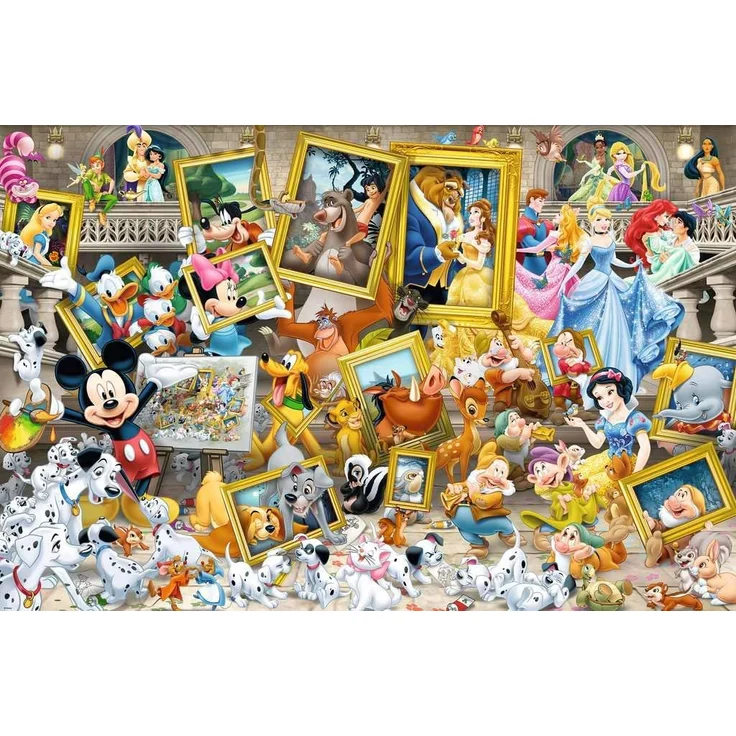 Ravensburger Puzzle 17432 - Micky als Künstler - 5000 Teile – Bild 2