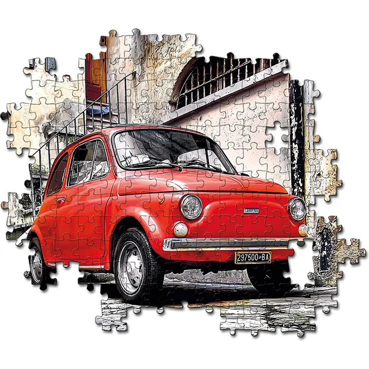 Clementoni 30575.9 - Puzzle Kollektion FIAT 500, 500 Teile – Bild 9