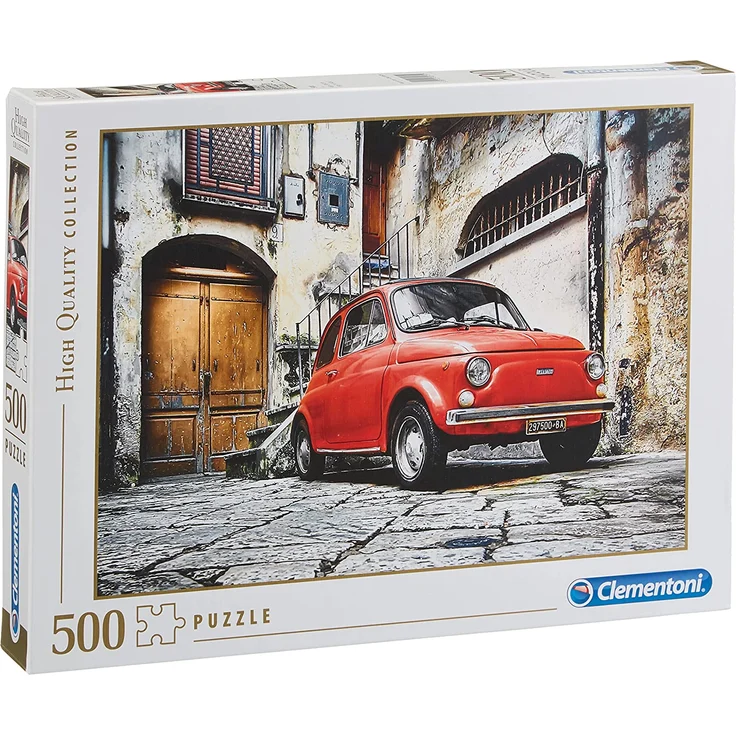 Clementoni 30575.9 - Puzzle Kollektion FIAT 500, 500 Teile – Bild 2