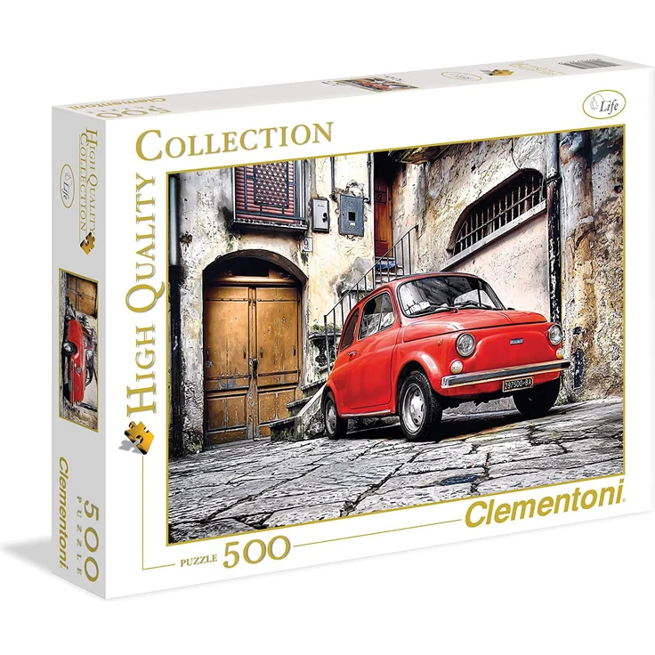 Clementoni 30575.9 - Puzzle Kollektion FIAT 500, 500 Teile – Bild 5