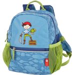 sigikid, Jungen, Rucksack klein, Sammy Samoa Motiv, Blau, 24936