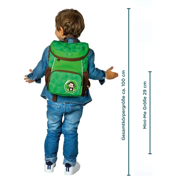 Scooli Kindergartenrucksack Mini-Me 6 Liter - Max Monkey – Bild 4