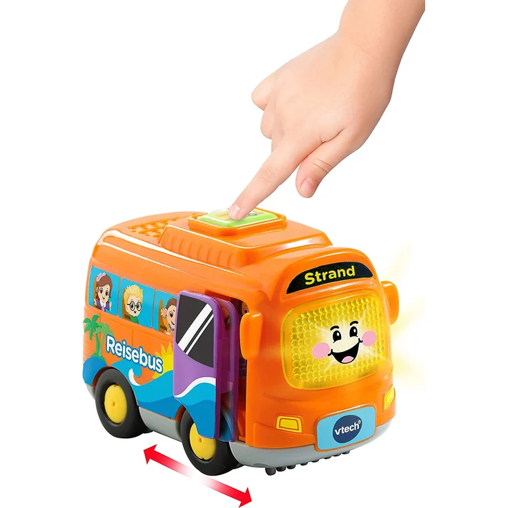 Vtech 80-516704 Tut Tut Baby Flitzer Reisebus Babyspielzeug, Mehrfarbig – Bild 2