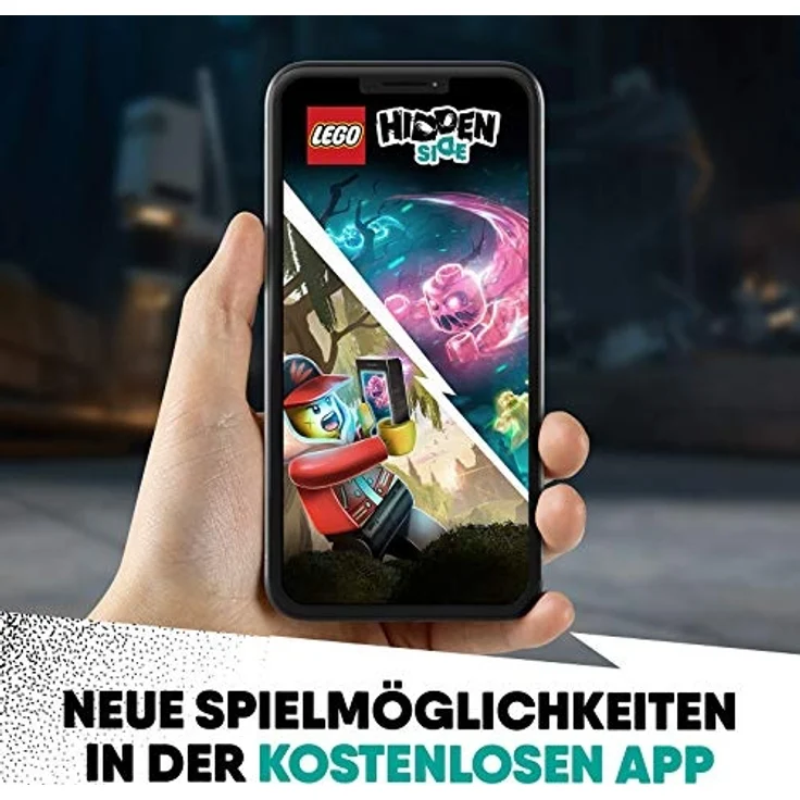 LEGO 70420 Hidden Side Geheimnisvoller Friedhof Kinderspielzeug, Augmented Reality Funktionen – Bild 4