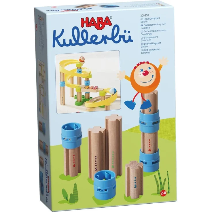 Haba Kullerbü Kugelbahn Ergänzungsset Säulen – Bild 4