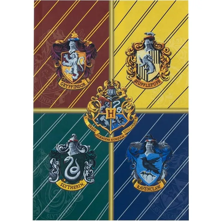 Cinereplicas Harry Potter Stationery Set - Hogwarts houses