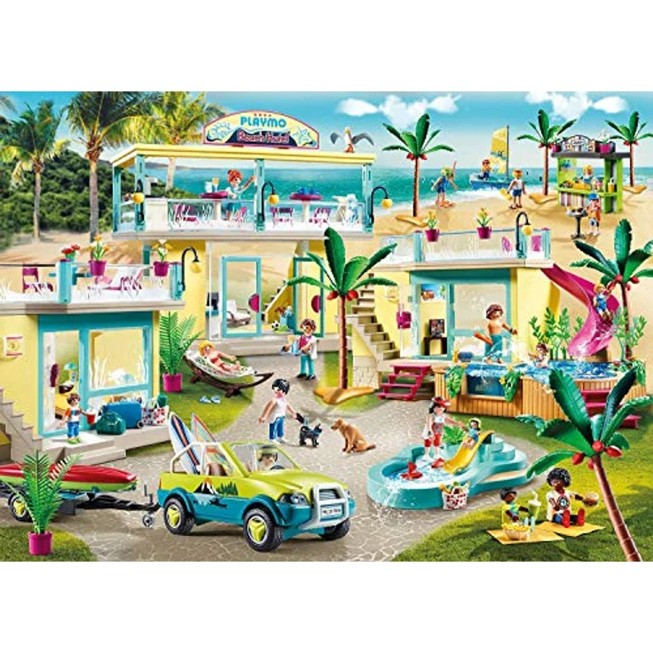 PLAYMOBIL Family Fun 70439 Urlauber mit Geldautomat, Ab 4 Jahren – Bild 5