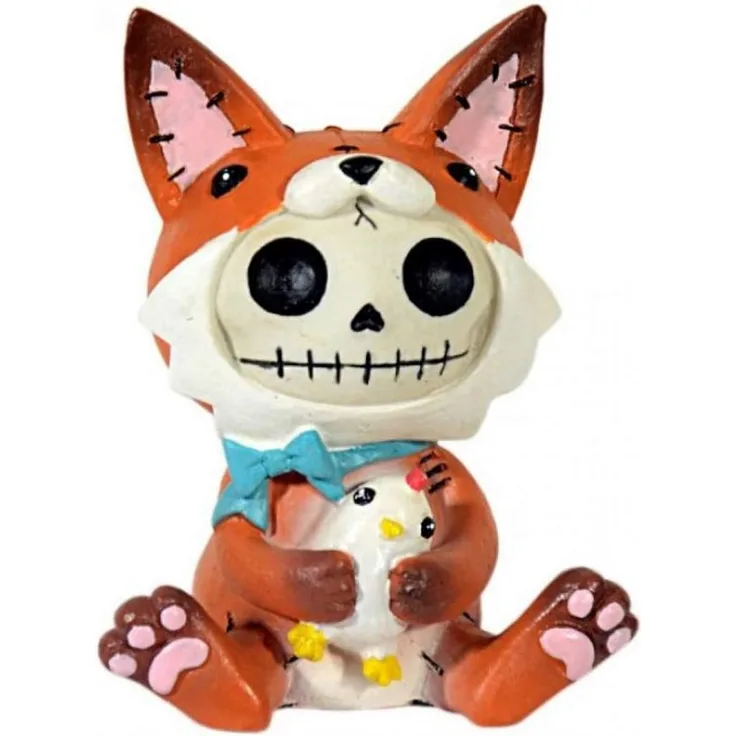 Kleine Fox Furrybones Figur - Skelettfigur für Sammler von Furrybones Figuren