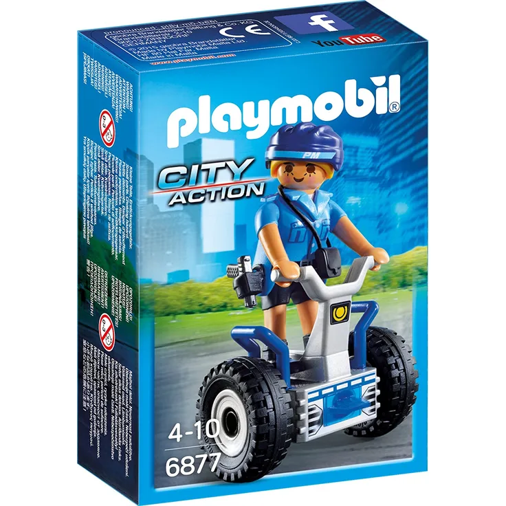 Playmobil 6877 - Polizistin mit Balance-Racer